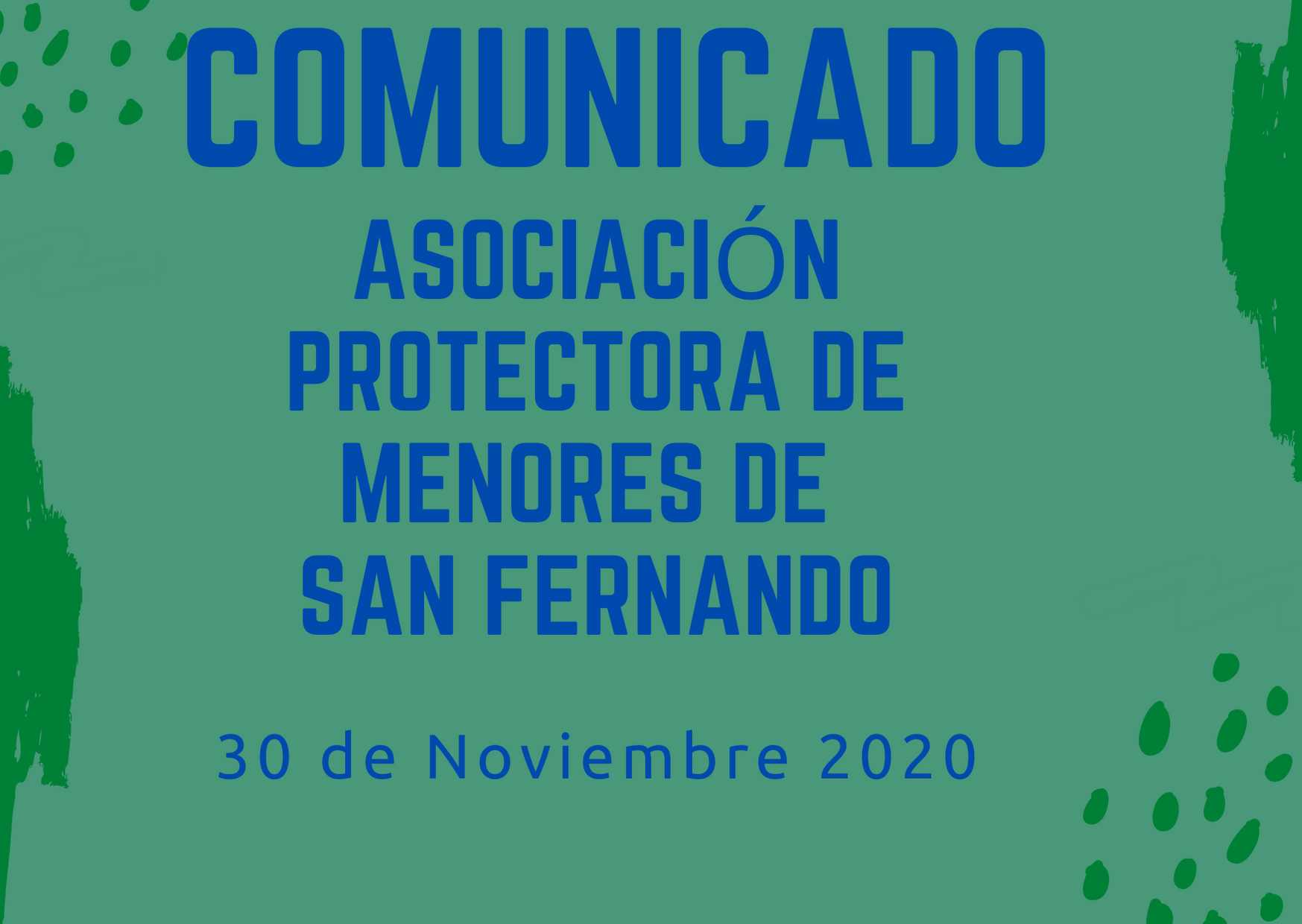  COMUNICADO  SAN FERNANDO COLLEGE