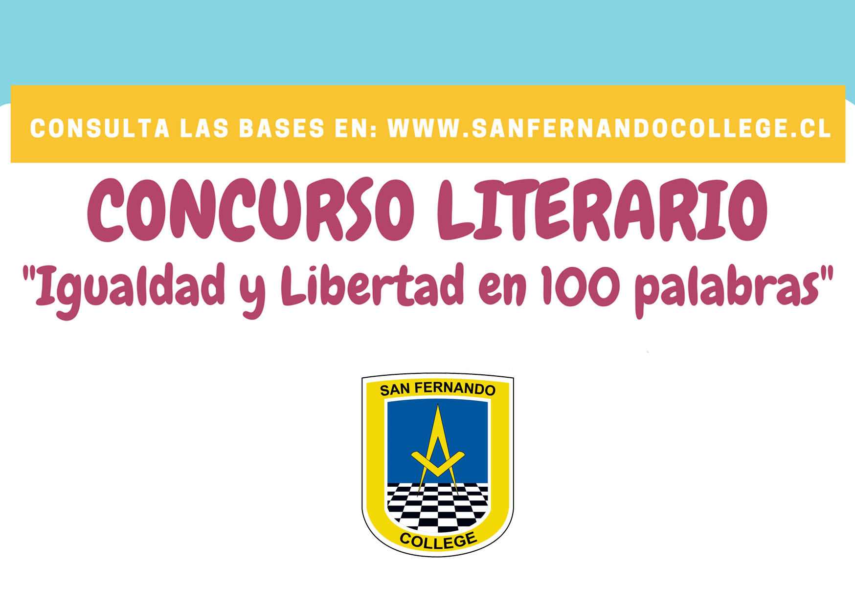 BASES CONCURSO LITERARIO “IGUALDAD Y LIBERTAD EN 100 PALABRAS”