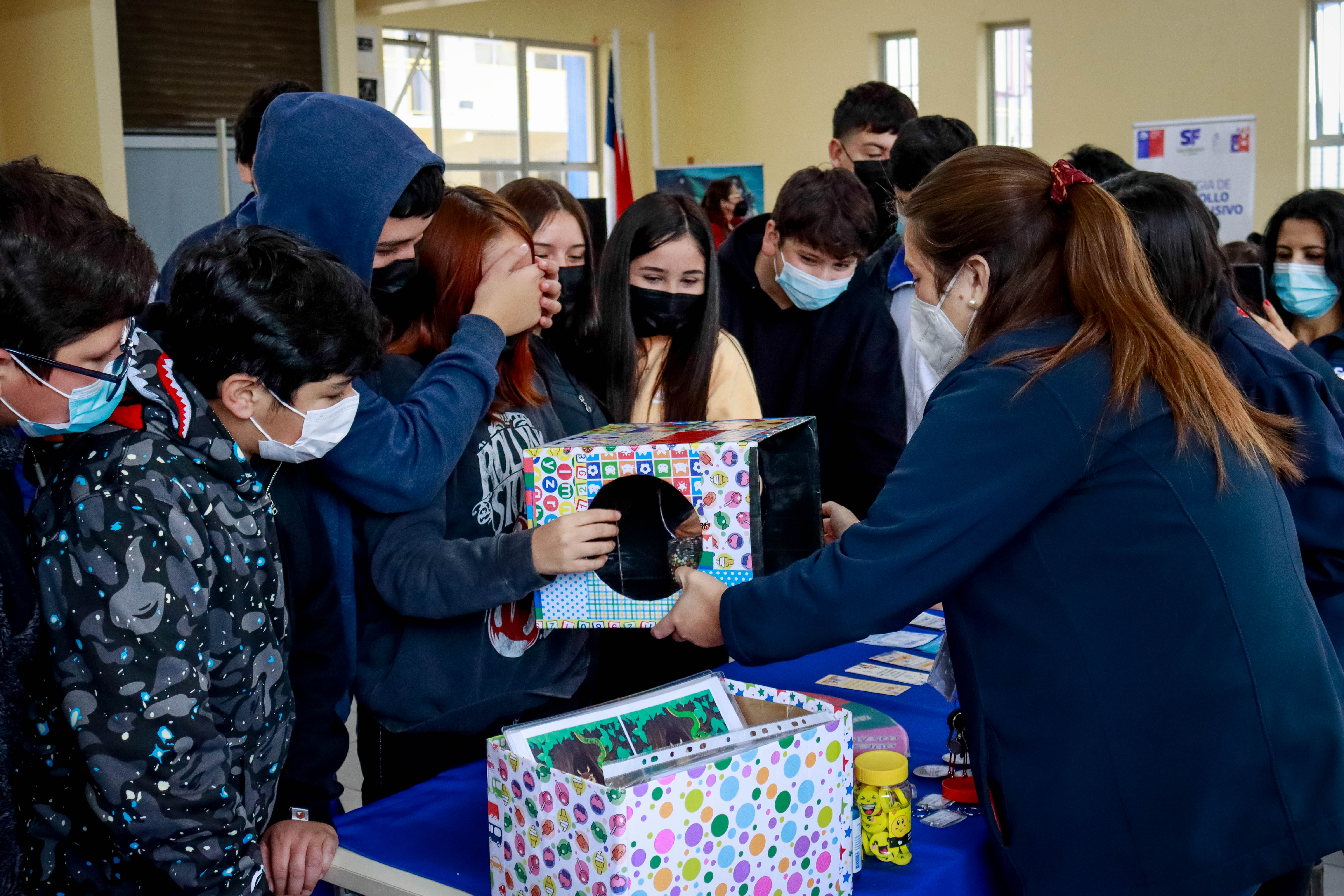 COMUNIDAD ESCOLAR AGRADECIÓ LA REALIZACIÓN DE LA FERIA PREVENTIVA DE SENDA