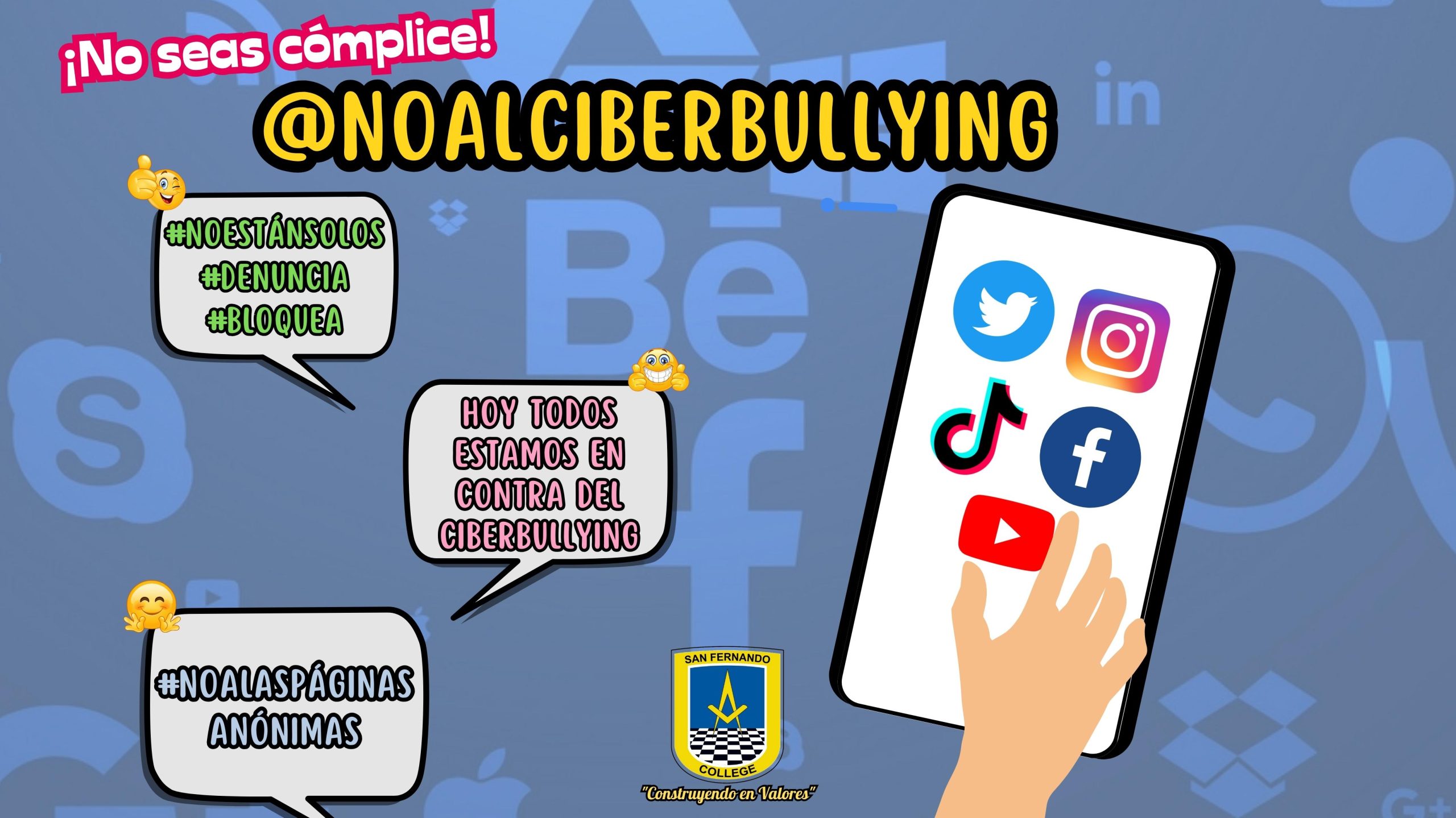 CAMPAÑA CONTRA EL CIBERBULLYING