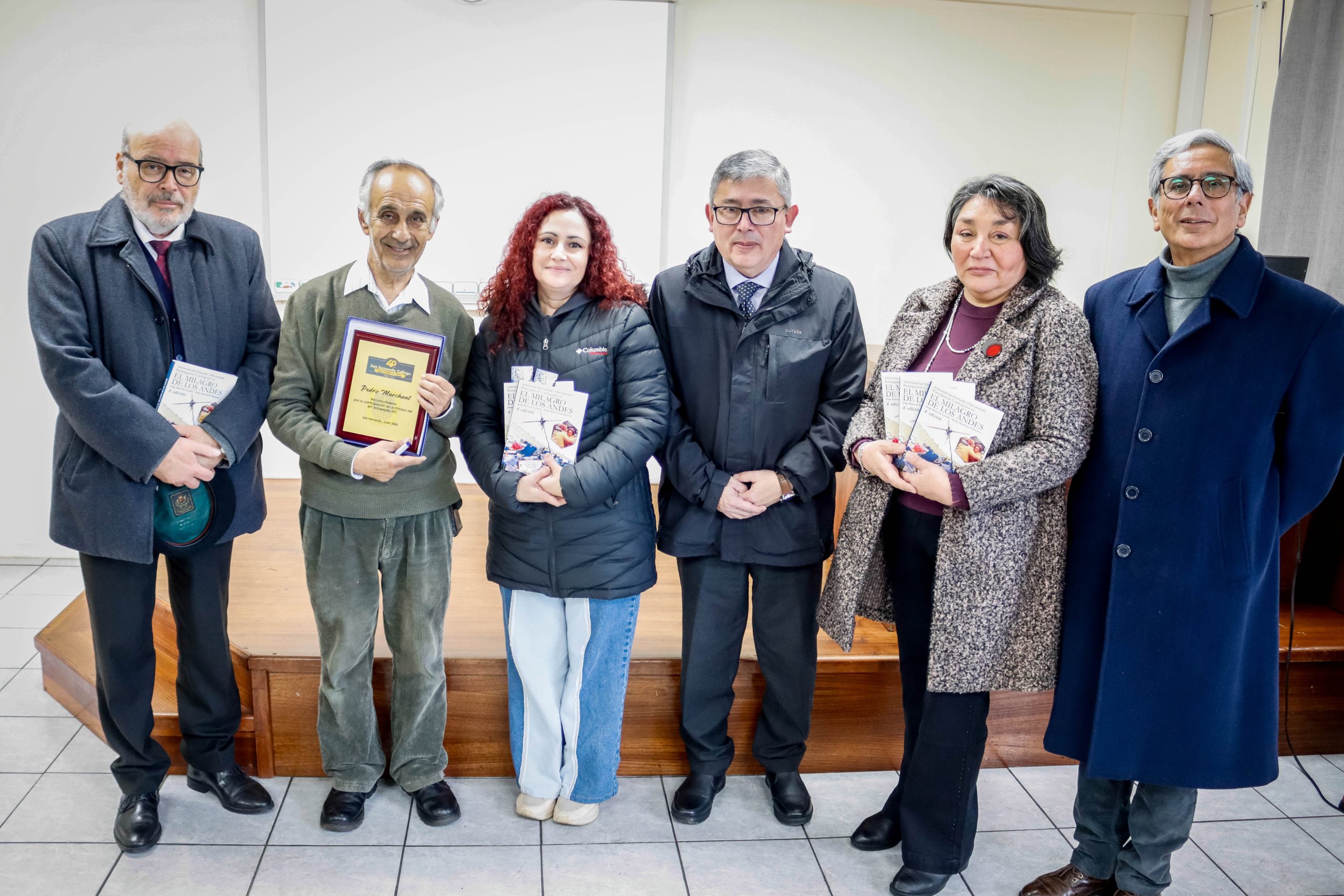 ESTUDIANTES AGRADECIERON EXPOSICIÓN SOBRE “EL MILAGRO DE LOS ANDES”