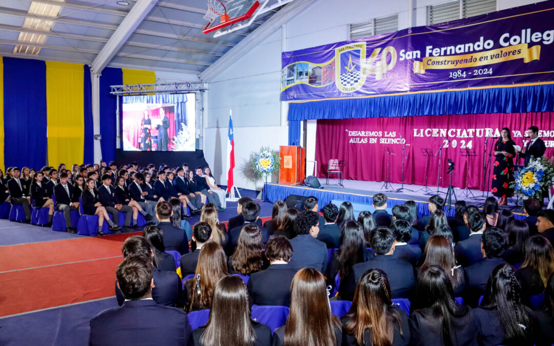 GENERACIÓN 2024 DEL SAN FERNANDO COLLEGE FUE DESPEDIDA EN DOS SOLEMNES CEREMONIAS DE LICENCIATURA